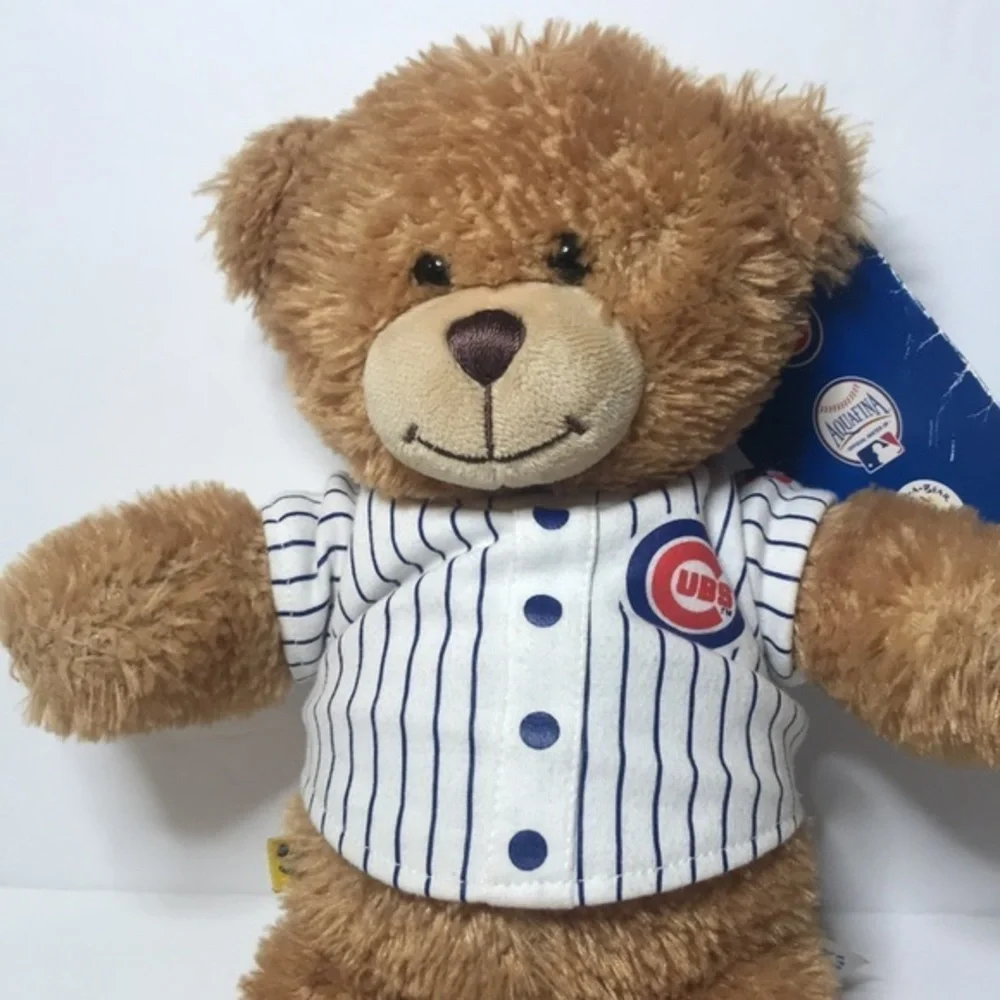 NWT BuildaBear Workshop‎ Chicago Cubs Limited Edition Sponsored by Aquafina 2010